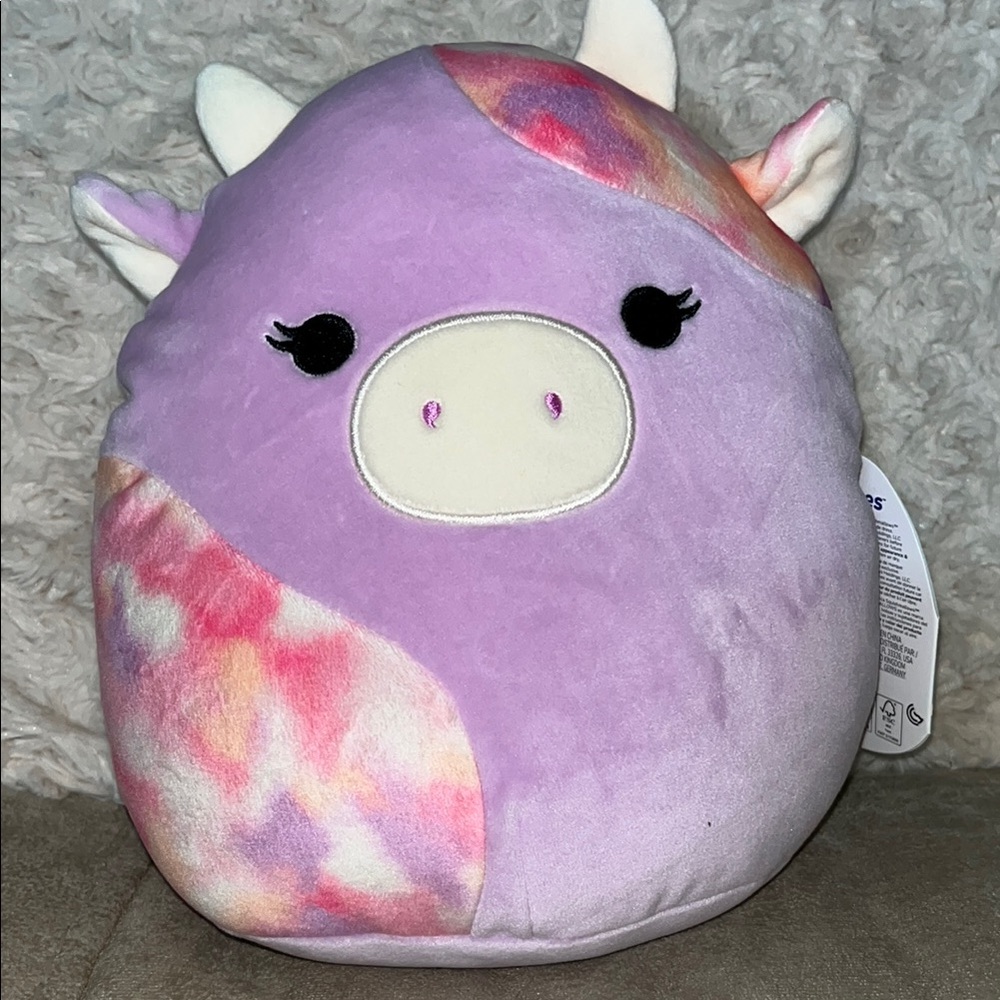 🐮 Squishmallows Suri the Sunset Cow 8” NWT